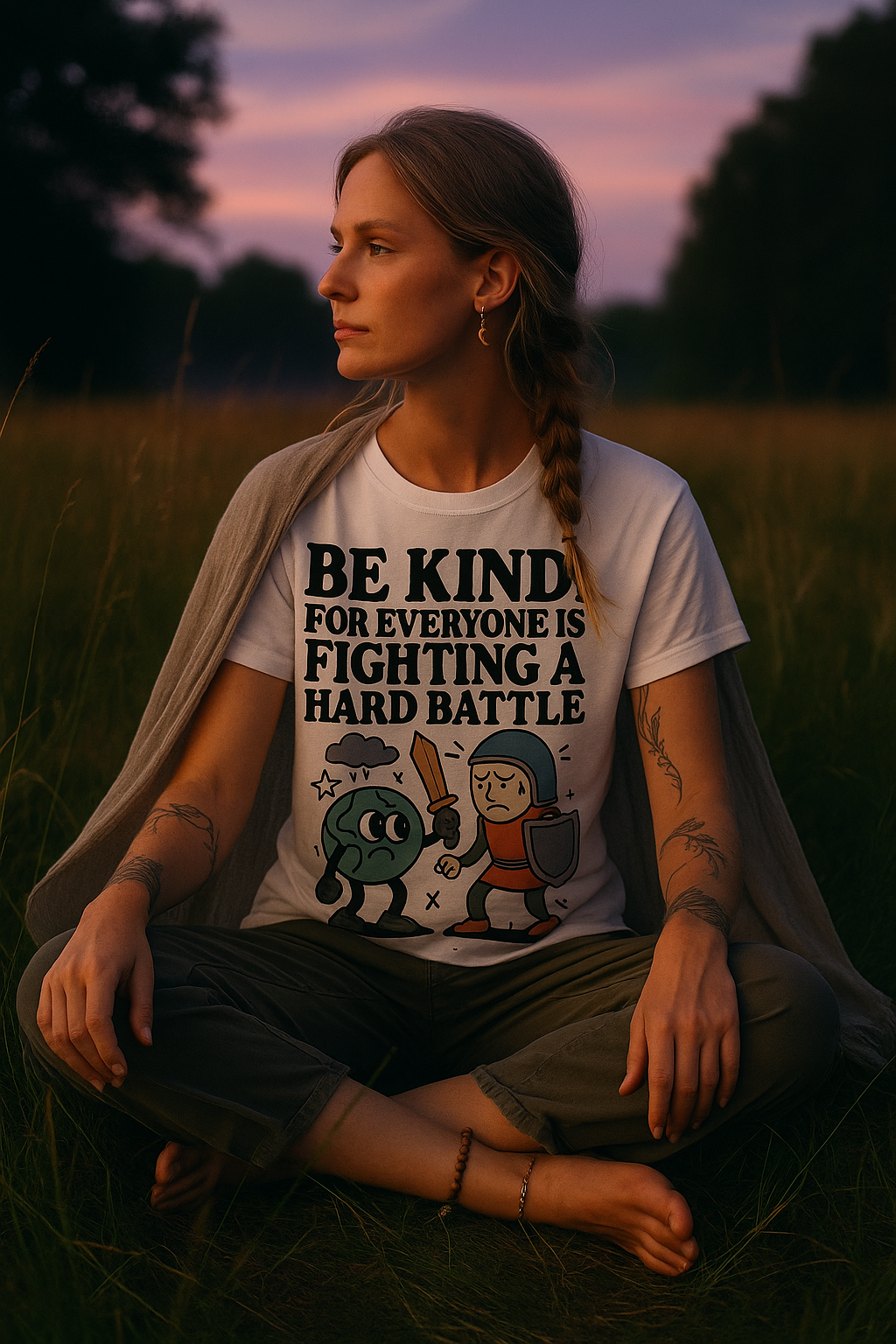 Be Kind, For Everyone is Fighting a Hard Battle