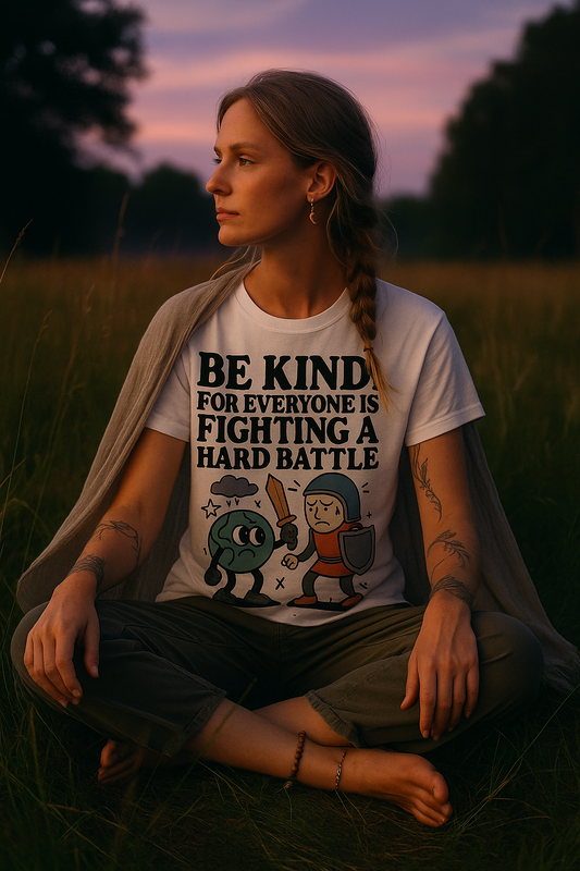 Be Kind, For Everyone is Fighting a Hard Battle